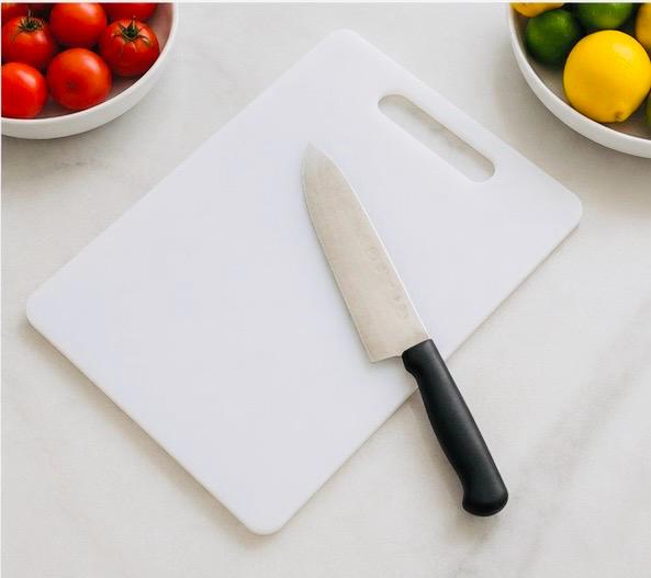 Professional Plastic Cutting Board – Food Grade Kitchen Chopping Board (Small / Medium / Large)