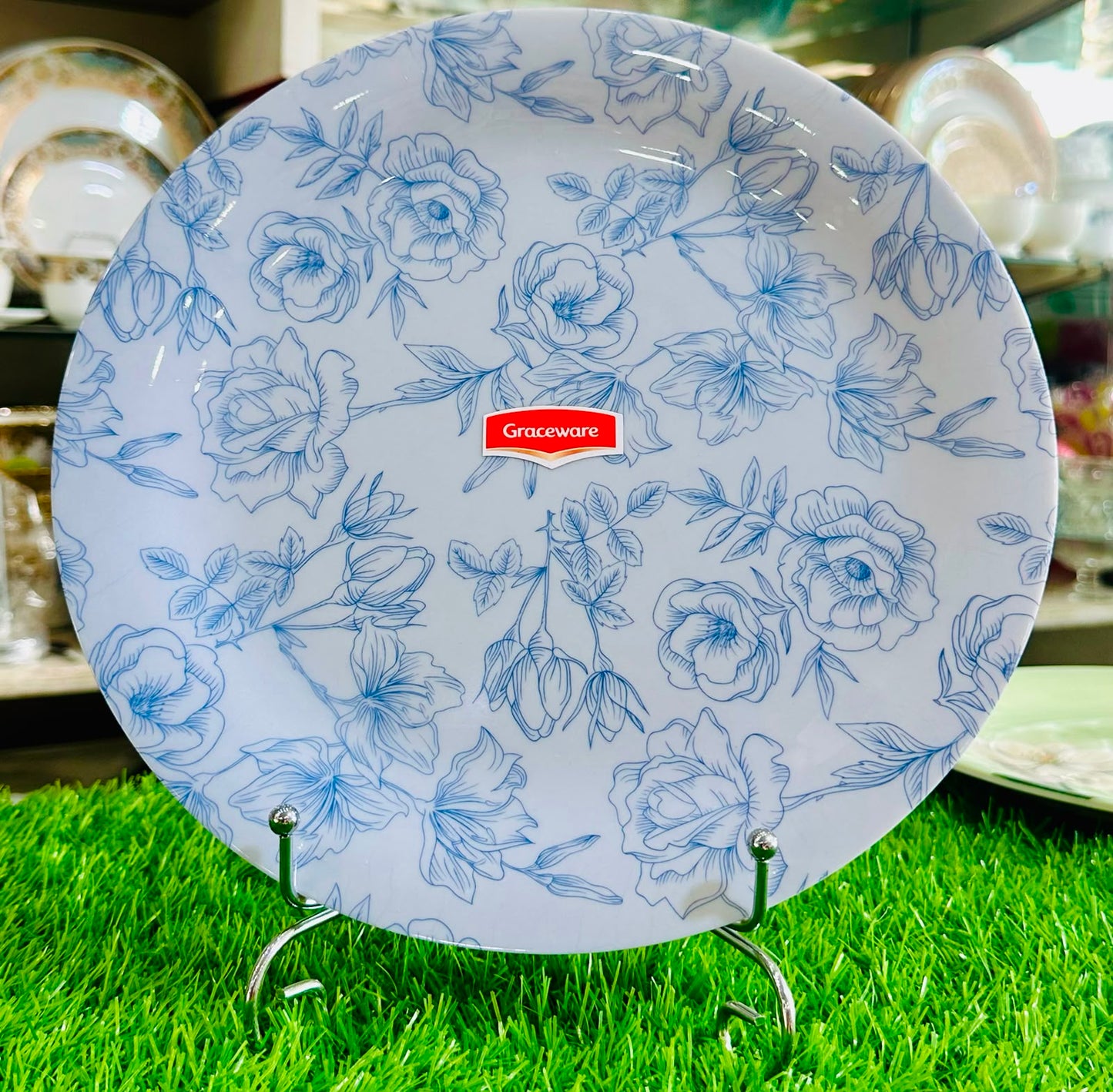 Premium Full Print Melamine Dinner Set – 88 Pieces