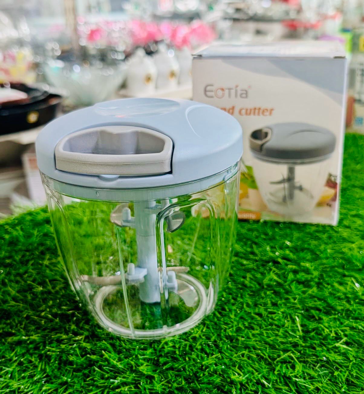 Eotia Hand Chopper – Manual Vegetable & Fruit Cutter | Easy Pull Food Chopper